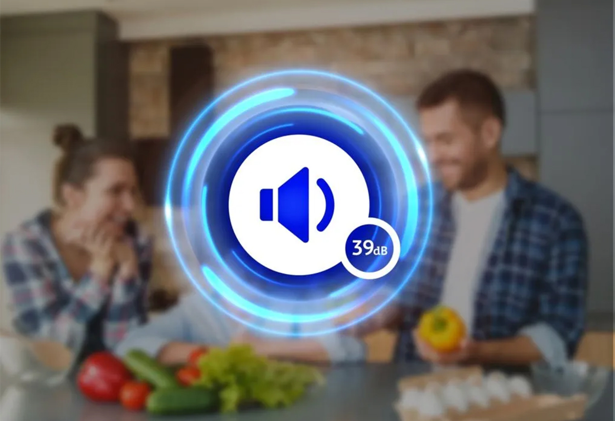 Απεικονίζεται εικονίδιο που δείχνει 39dB.